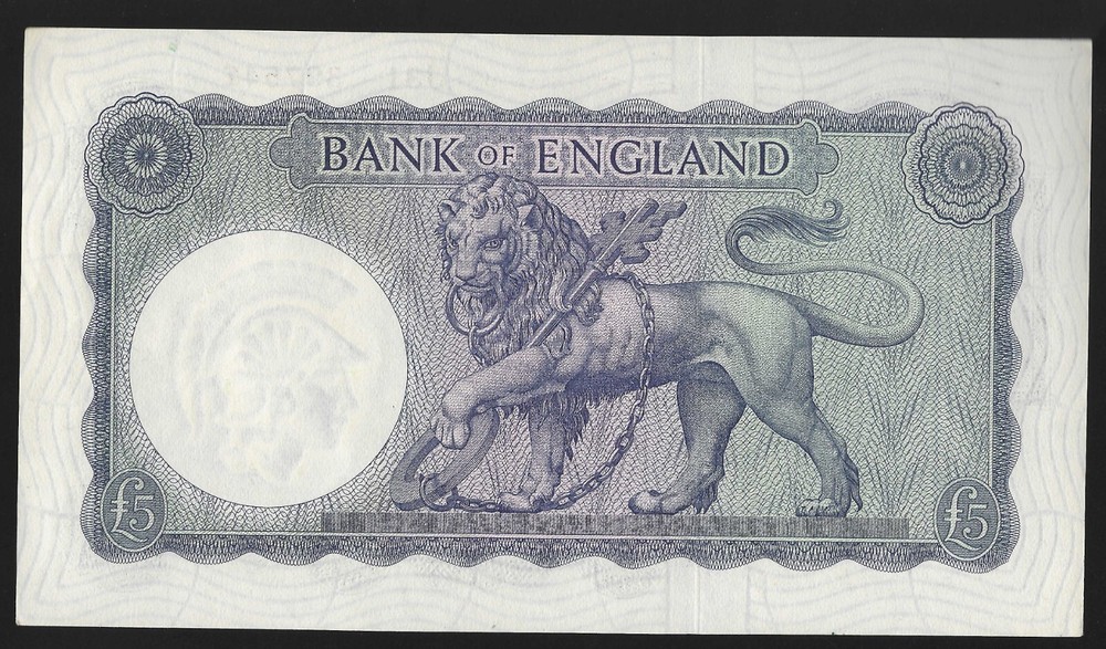 B280 O'BRIEN 1961 FIVE POUND £5 BANKNOTE - SELECT YOUR NOTE - UNC - AUNC