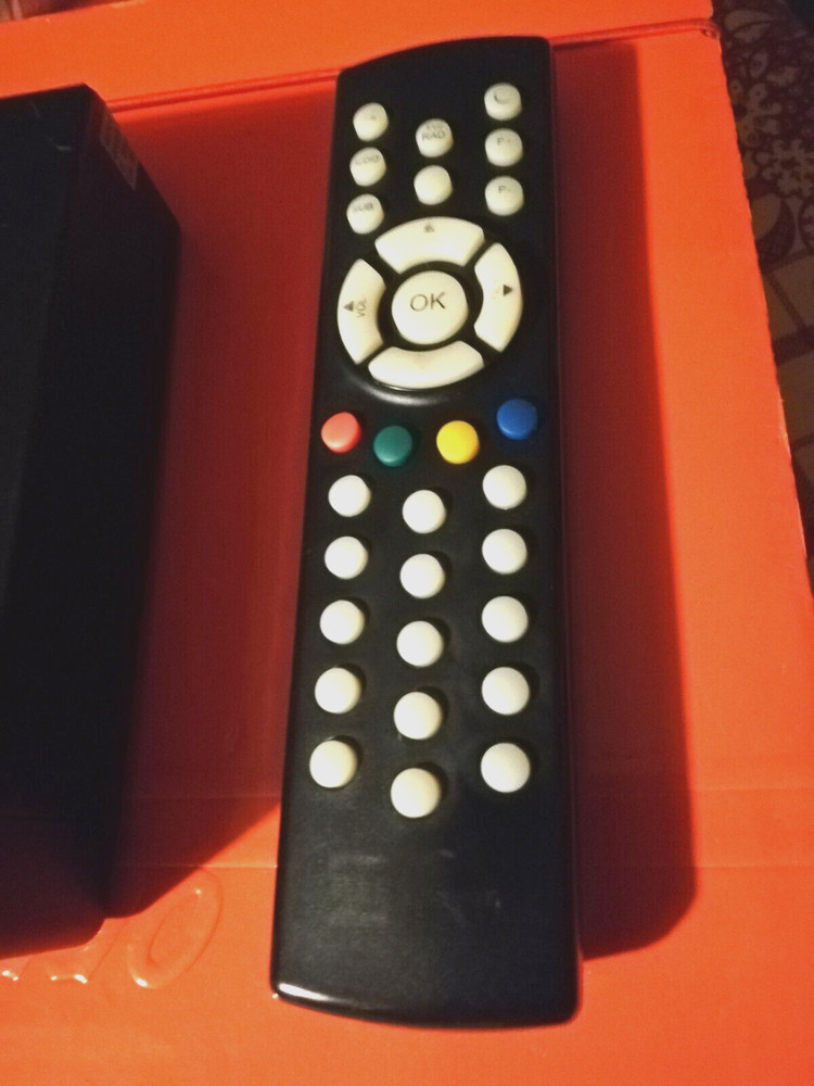 TELE SYSTEM DVB T-1 TS6207 - Digital Terrestrial Decoder with Remote Control - Black