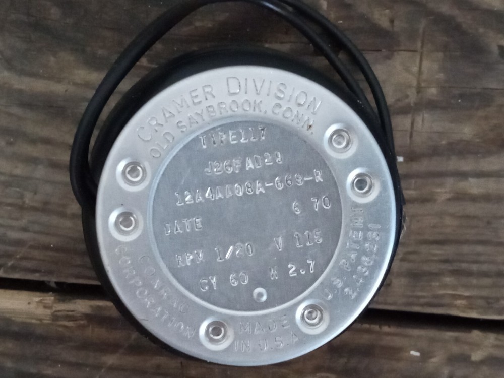 Cramer 635 Time Totalizer/Elapsed Time Indicator