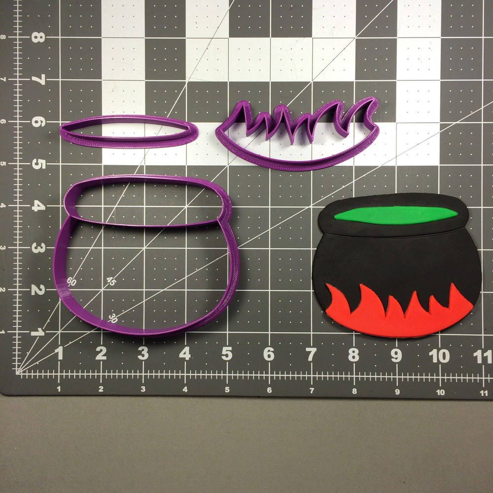 Halloween - Cauldron Cookie Cutter Set
