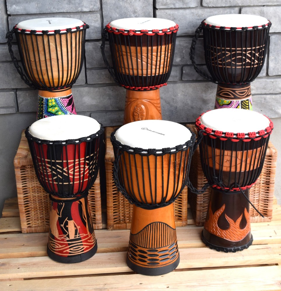 Djembe 50cm Height 10'' Head,