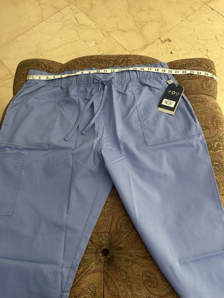 Cherokee unisex blue two piece uniform set, size 2XL