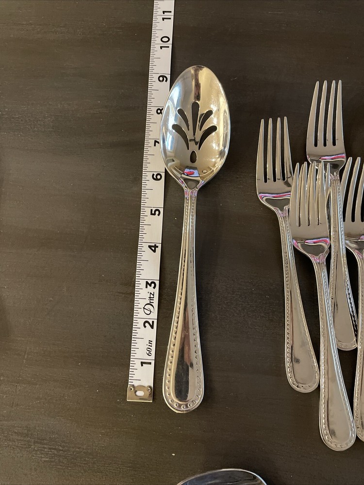 30 Pcs Silverware Stainless Steel Flatware Cutlery Utensil Kitchen