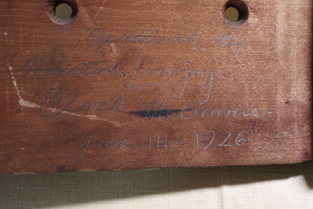 Eli Terry Wood Works Ogee Clock Dial
