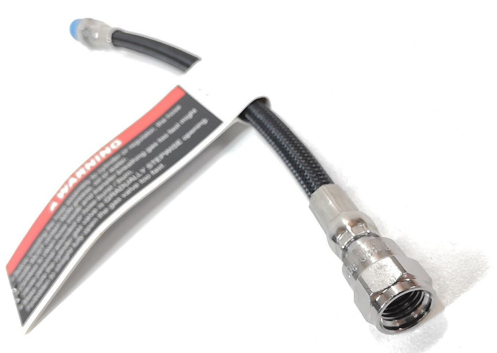 Braided Scuba Dive 9" 23cm High Pressure HP Hose Mares Transmitter Tank Module