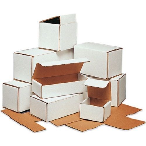 100 -10 x 2 x 2 White Corrugated Shipping Mailer Packing Box Boxes
