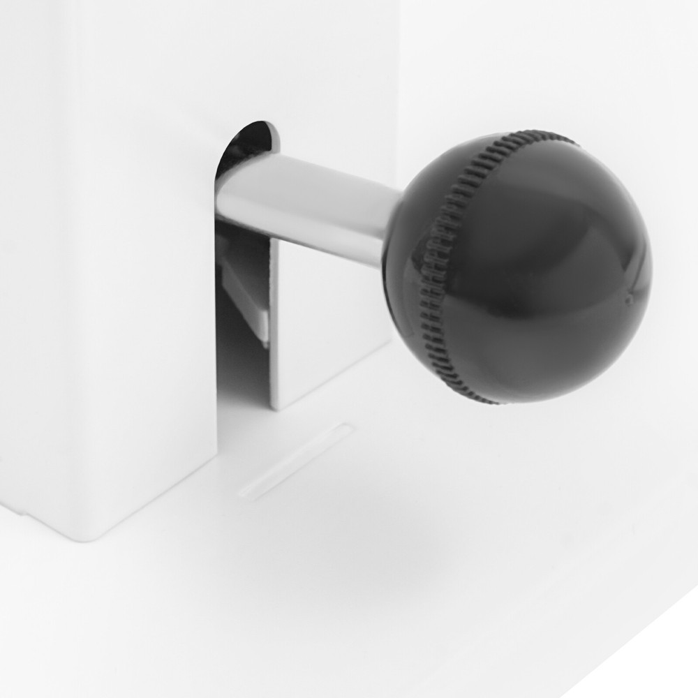 Adjustable 10??-30?? Rolling Podium Desk Standing Lifting Computer Desk White