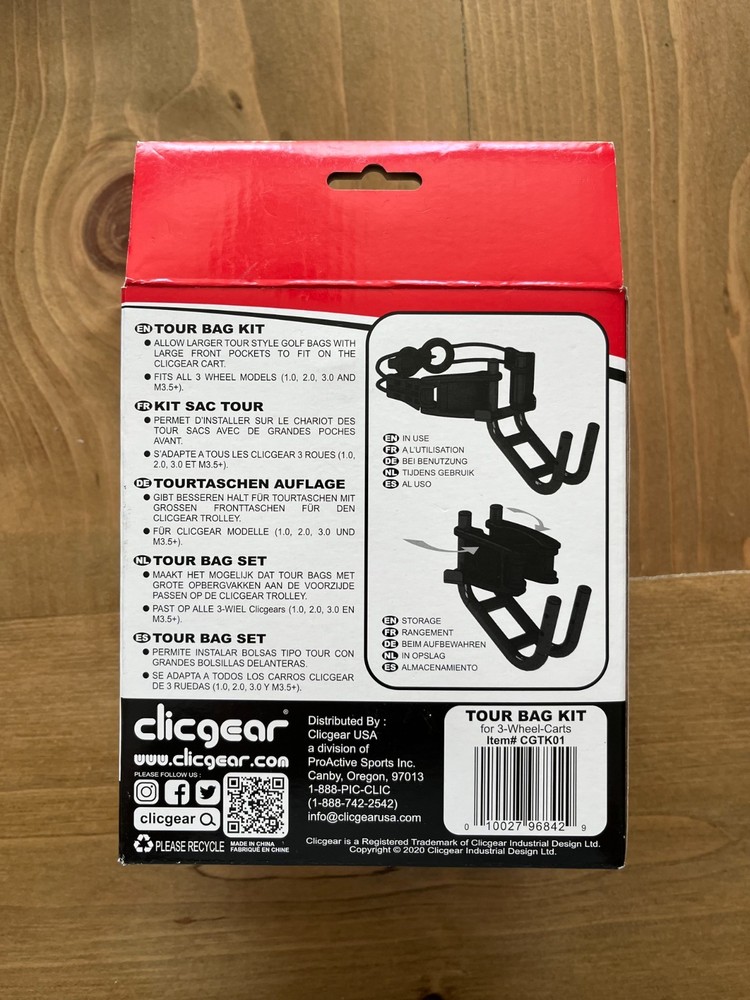Clicgear Tour Bag Kit