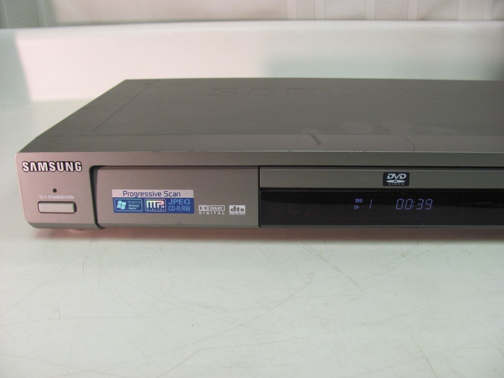 Samsung DVD-P231 DVD Player Progressive Scan No Remote TESTED