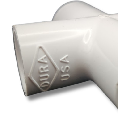 10 Pack PVC Slip Cross 1/2"