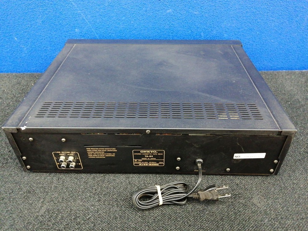 ONKYO Cassette Deck Ta-8x Junk Used