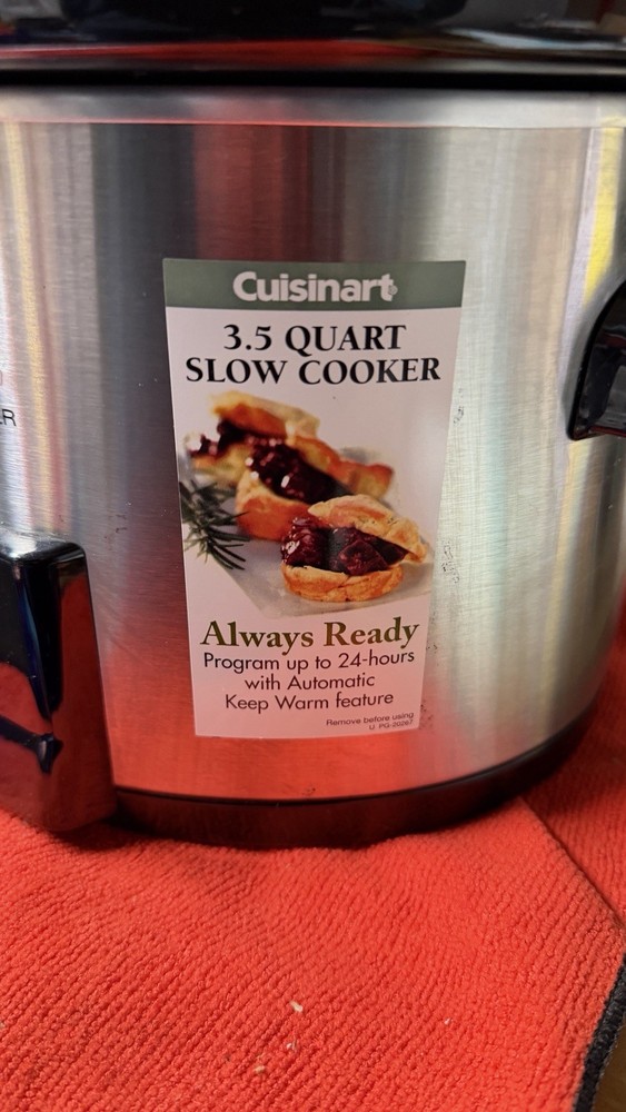 Cuisinart 3.5 Qt Programmable Slow Cooker Stainless Steel Tested