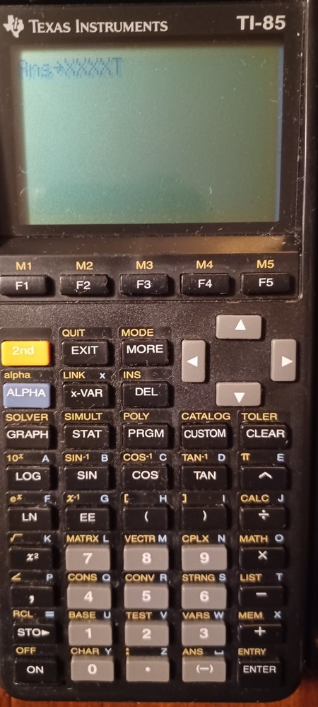 Texas Instruments TI-85 Advanced Graphing Scientific Calculator