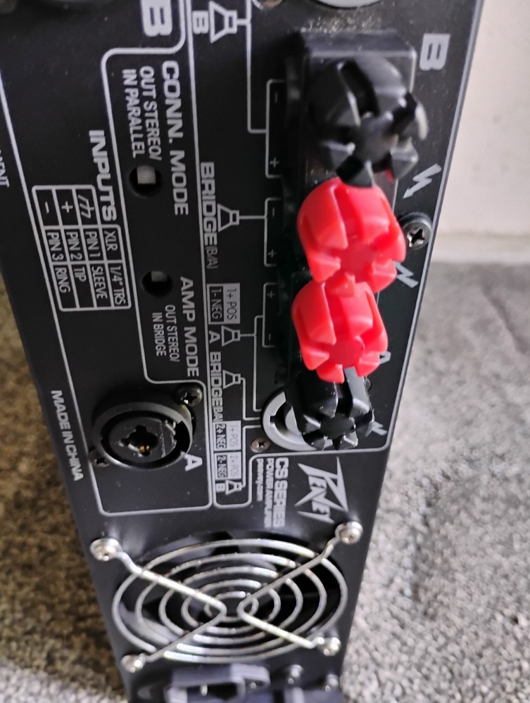 Peavey CS 4000 Power Amplifier Working Order