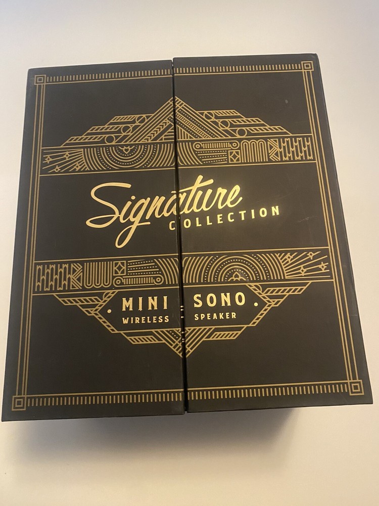 Signature Collection MINI SONO Wireless Speaker Complete In Box Bluetooth USB!