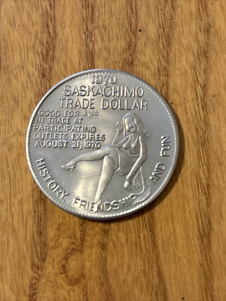 1970 Saskatoon Saskatchewan Saskachimo Dollar