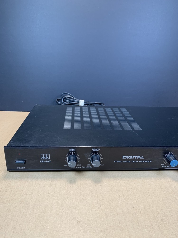 ADC DD-4AX DIGITAL STEREO DIGITAL DELAY PROCESSOR Works Ships Fast!!!