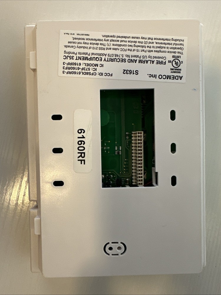 Ademco Honeywell 6160RF Alphanumeric keypad With Wireless Receiver
