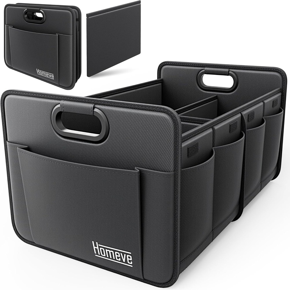Trunk Organizer Car Storage Collapsible MultiCompartment Foldable
