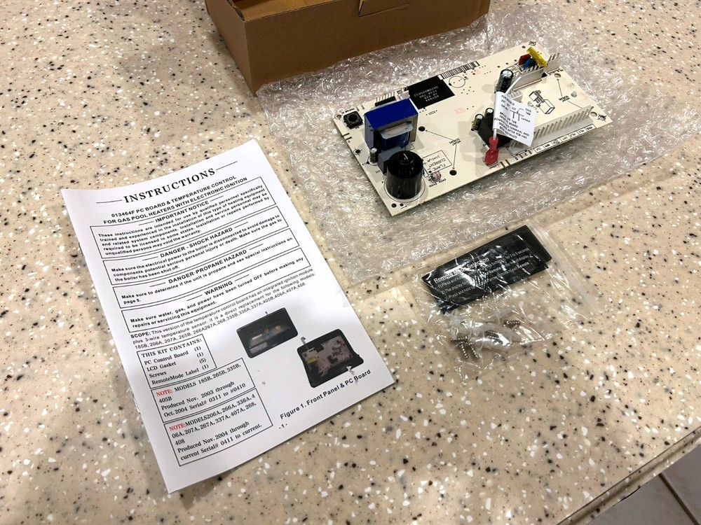 NEW! 013464F PC Control Board with LCD Display for Raypak Digital Gas Heaters