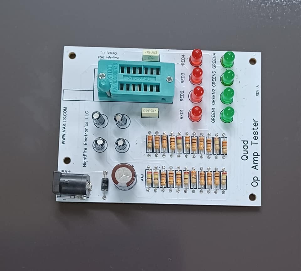 Quad Op Amp Tester Kit