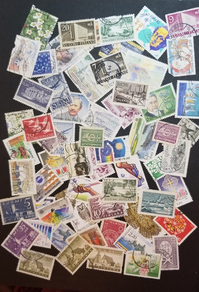 FINLAND Used Stamp Lot T1212