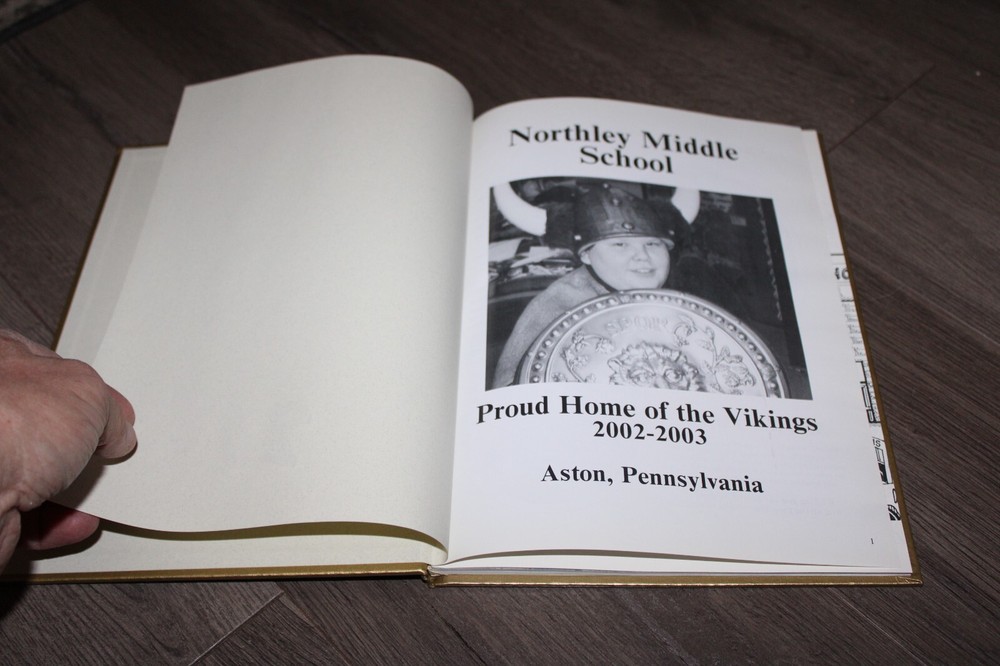 2003 Northley Middle School yearbook Aston PA