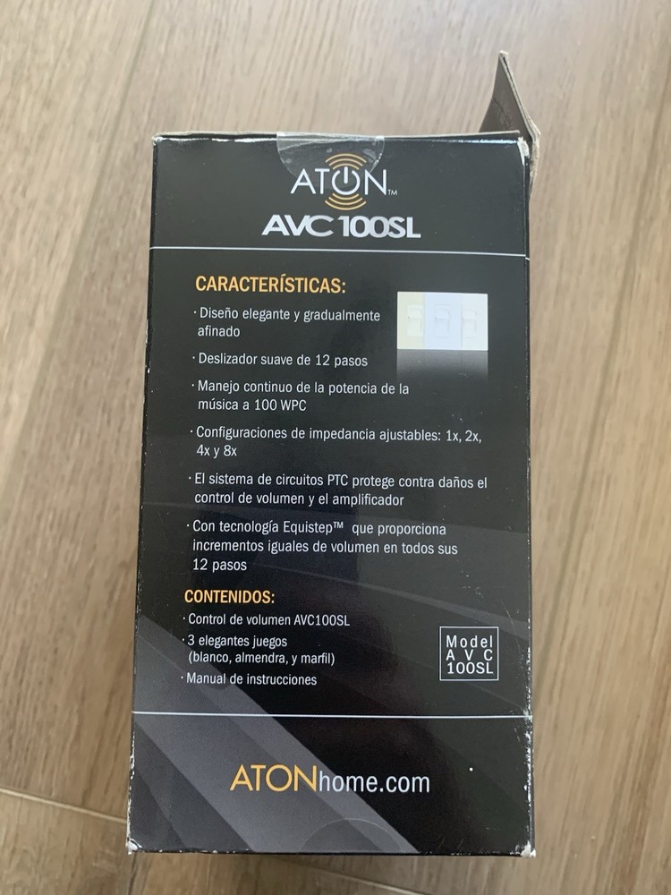 Aton AVC 100Sl Stereo Volume Control with Slider