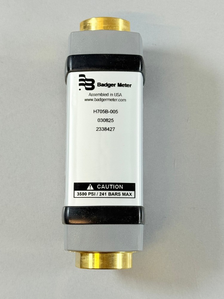Hedland H705B-005 Flowmeter 3/4", Brass, 5 GPM
