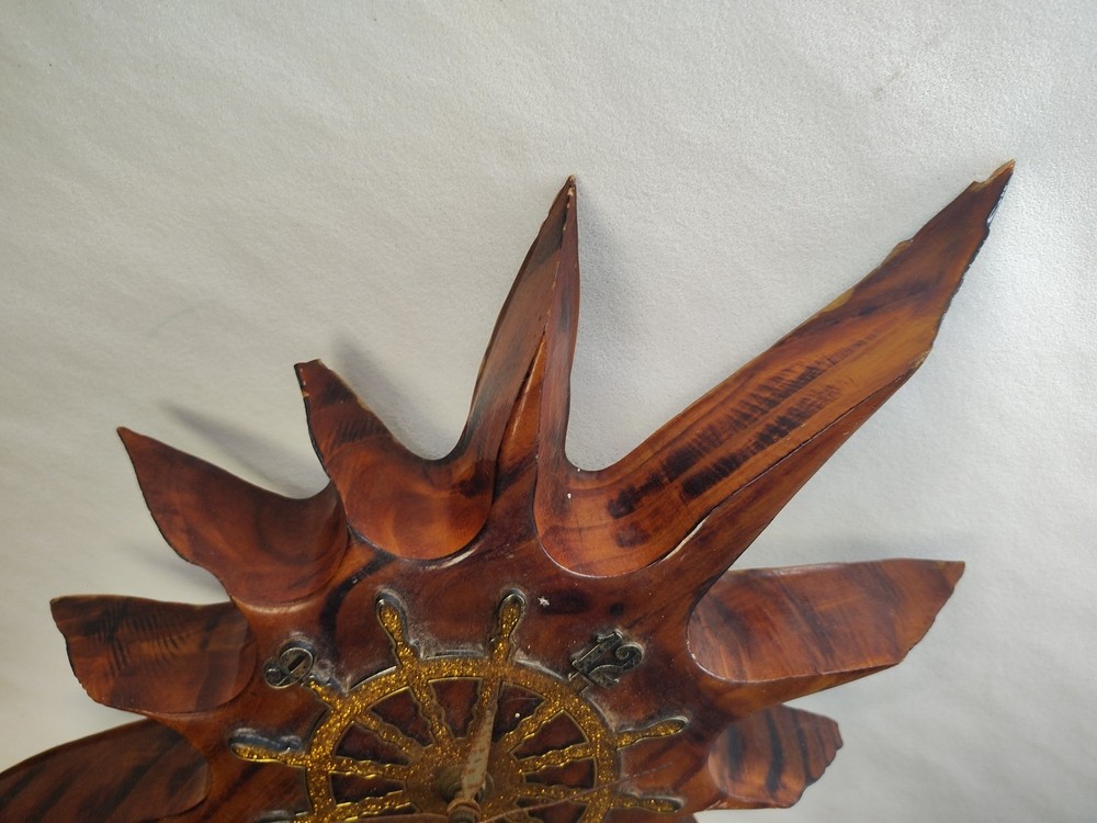 wooden clock faces vintage