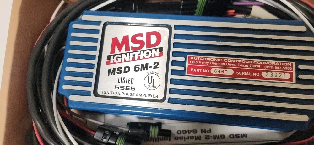 MSD Ignition 6460/ 6560 MSD 6M-2L Marine Ignition