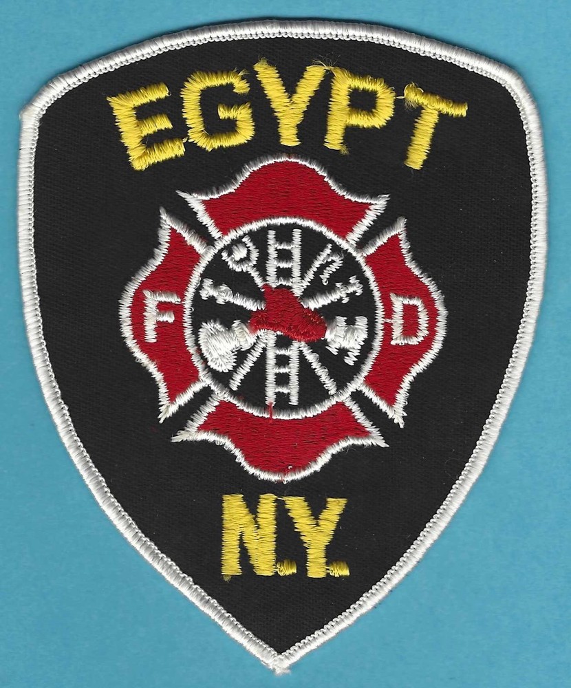 EGYPT NEW YORK FIRE RESCUE PATCH