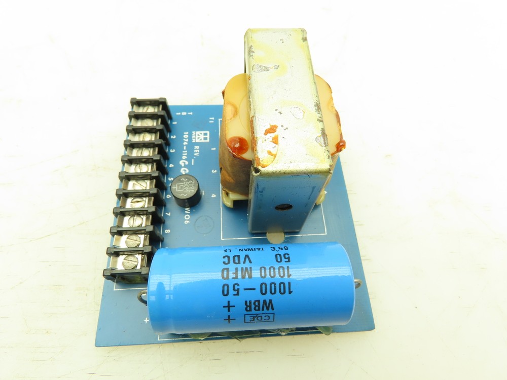 Wer 1074-116 Power Supply Board DC Output