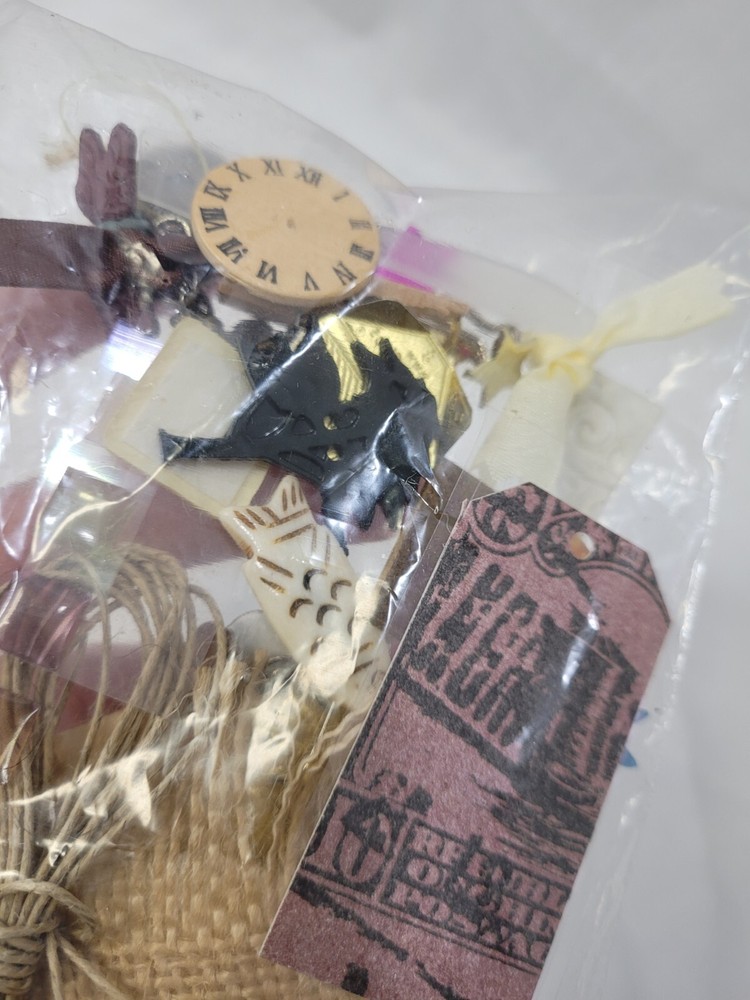 Ephemera for Card Making scrapbooking Texture Pieces Mixed Bag