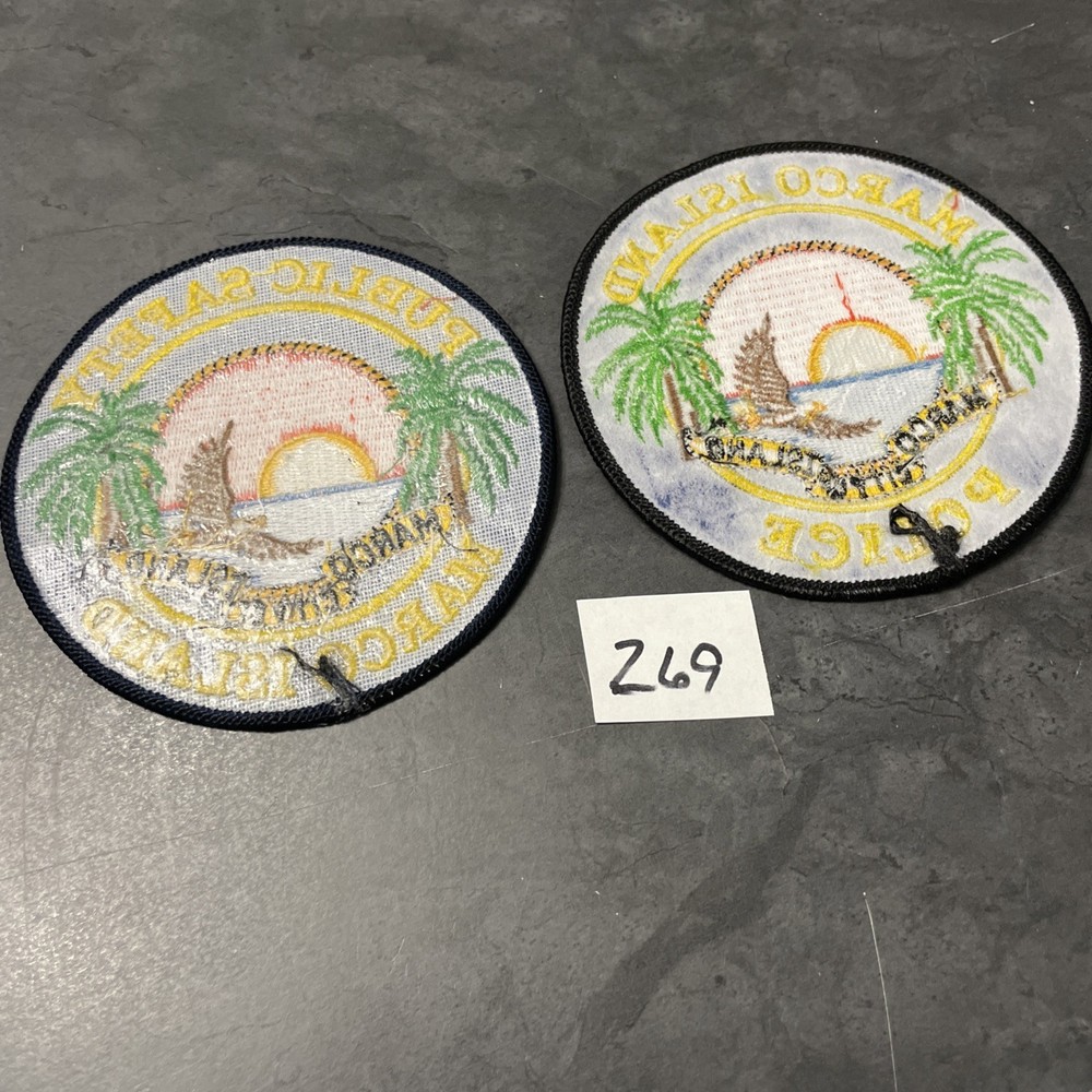 Marco Island FL Police Patch -269