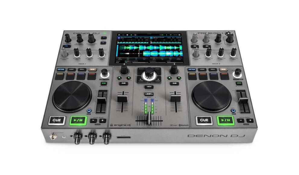 Denon DJ PRIMEGO+ Portable, Battery-Powered DJ Controller