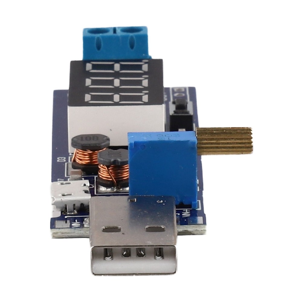 5V USB Boost Power Module with Precise Adjustable Potentiometer Output