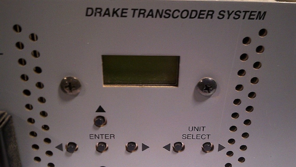 DRAKE RMT 150 TRANSCODER CHASSIS W/POWER SUPPLY