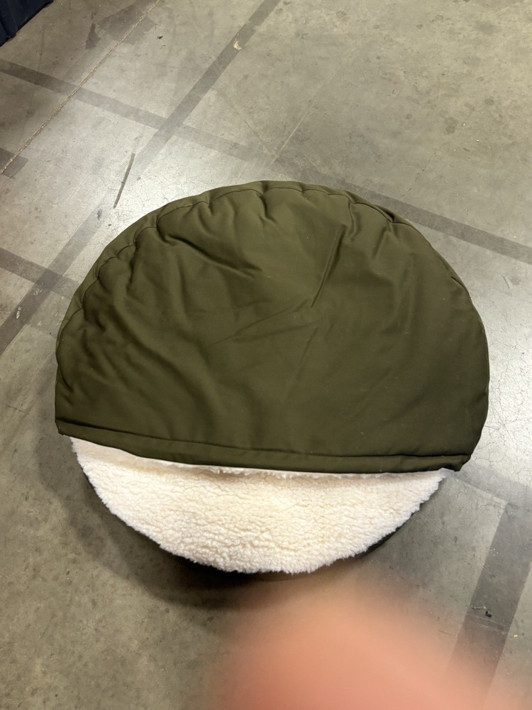 snoozer cozy cave dog bed Ex Large Olive 45”