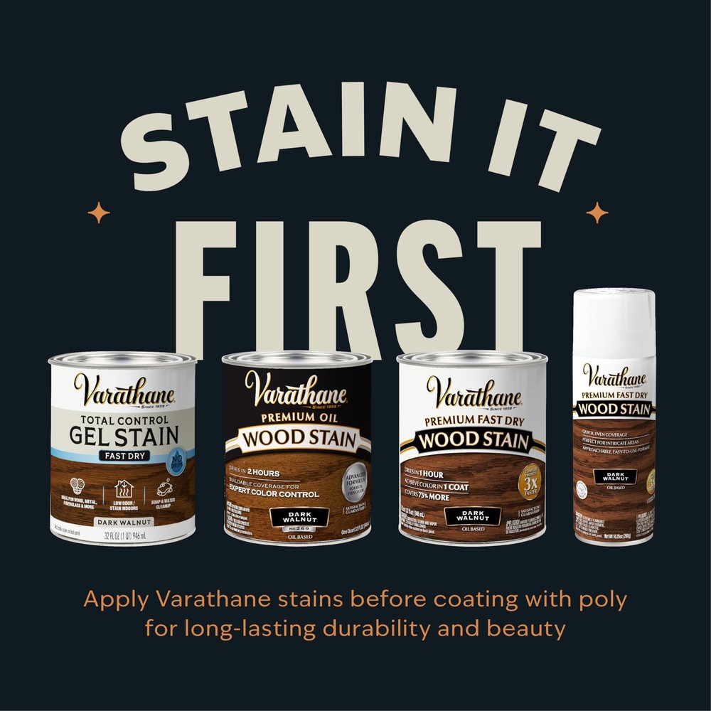 Water-Based Polyurethane Wood Finish Clear Interior Protective Coat