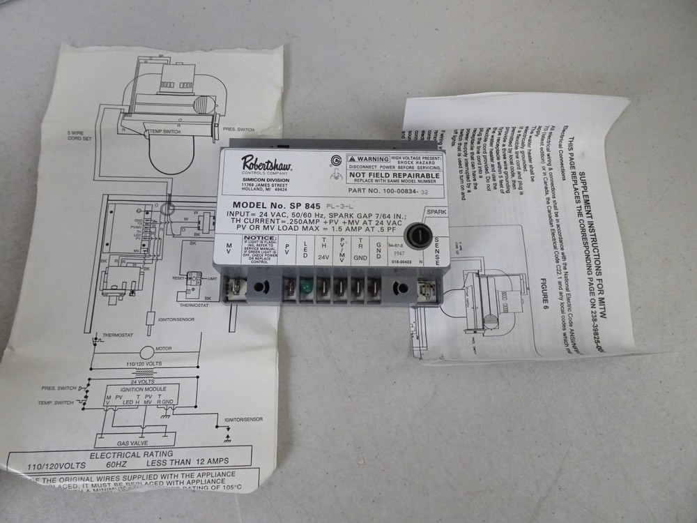 239-41383-00 / 265-39949-00 Bradford White Power Vent Ignition Module *New*