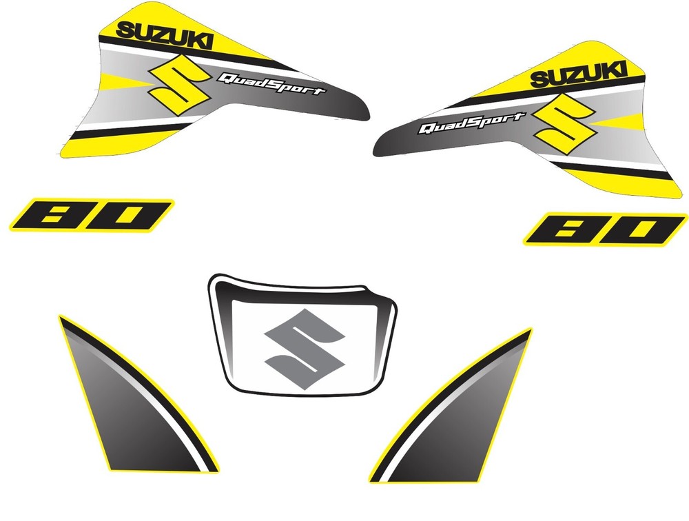 Graphics for Suzuki LT80 LT 80 Decal Trim kit