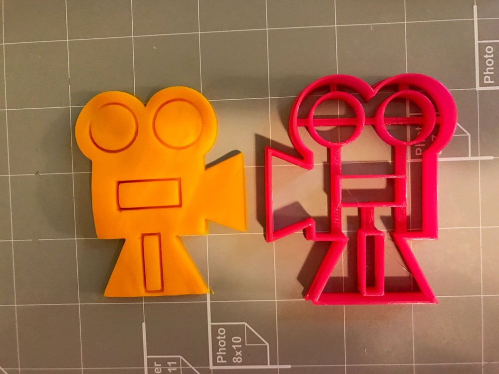 Cinema Camera Cookie Cutter