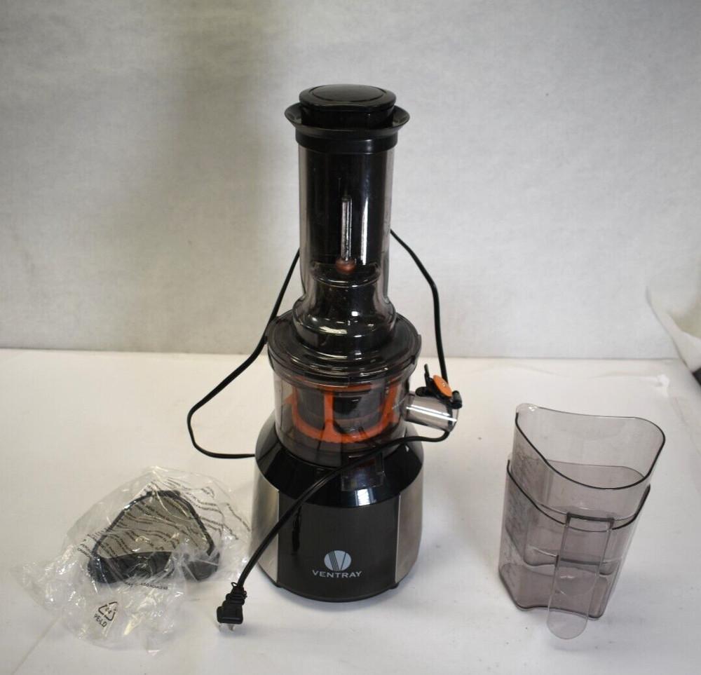Ventray 809 Slow Juicer Cold Press Masticating Machine Large Feed Chute
