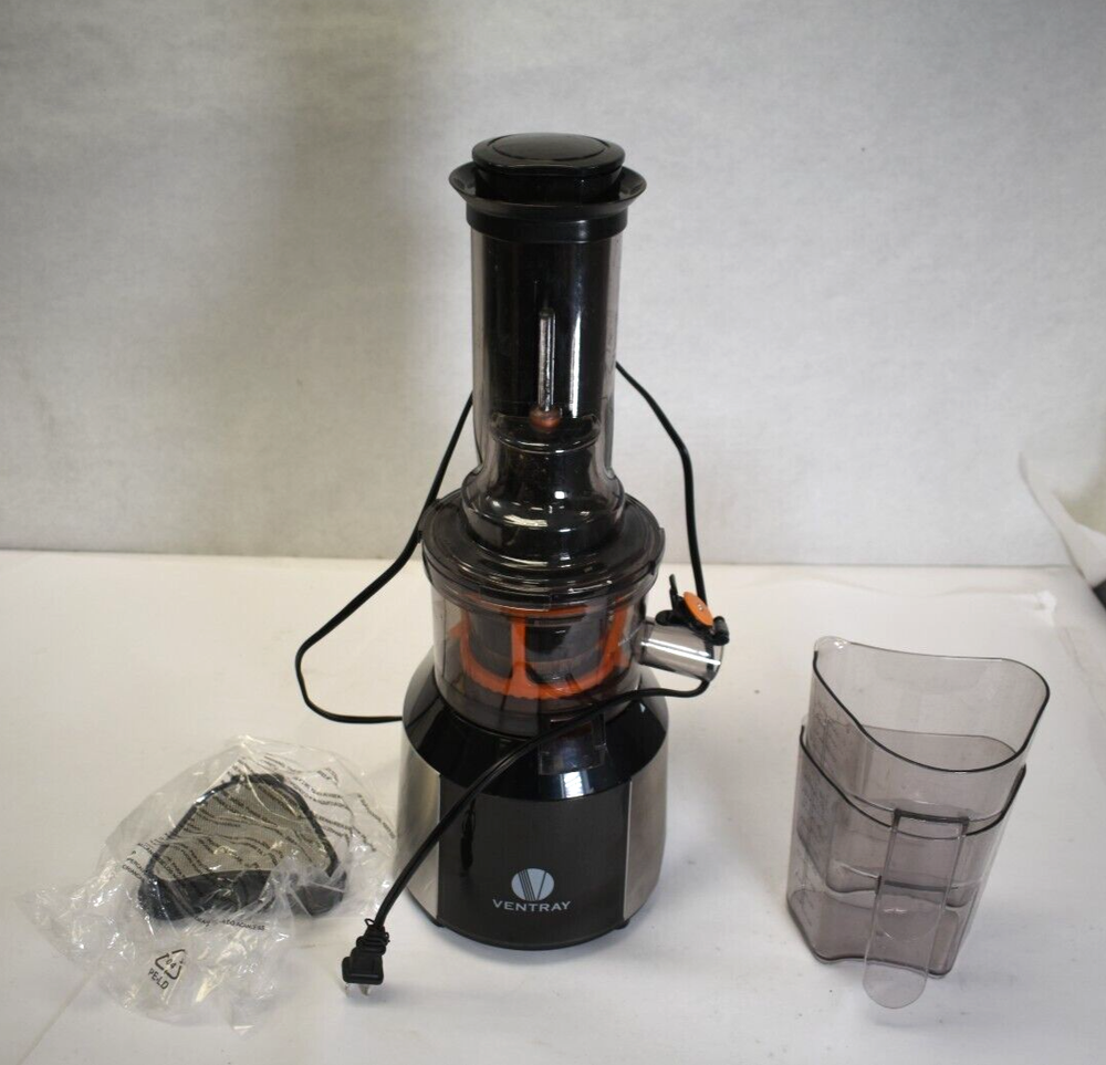 Ventray 809 Slow Juicer Cold Press Masticating Machine Large Feed Chute