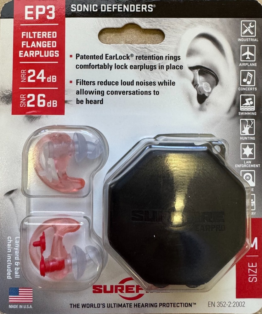 SureFire EP3 Sonic Defenders Ear Protection - Medium