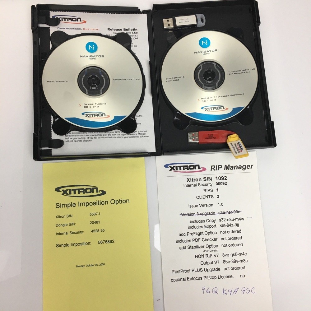 Xitron CTP Imagesetter RIP 8.3