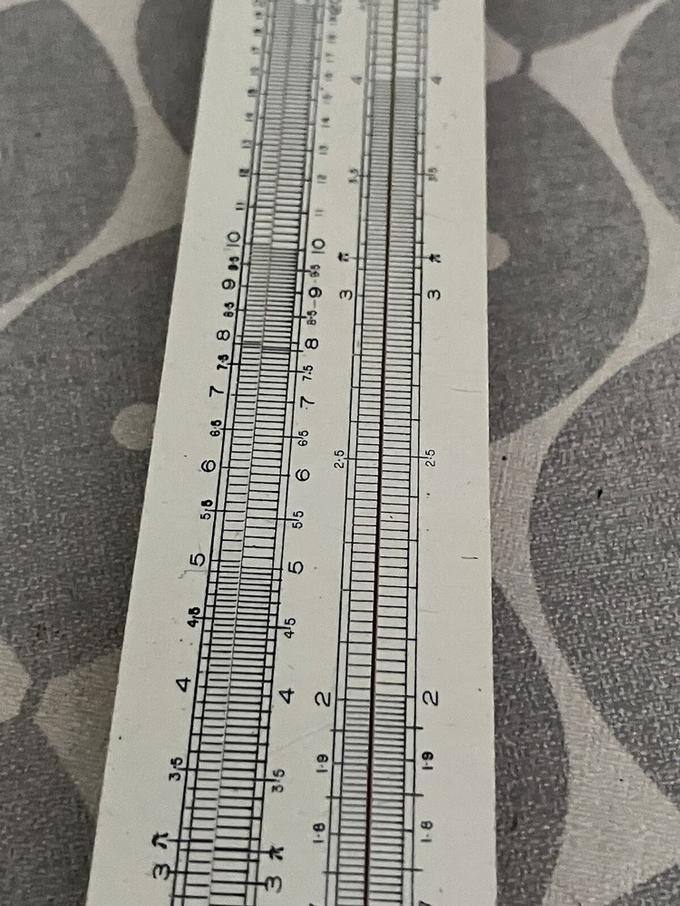 The Unique Slide Rule