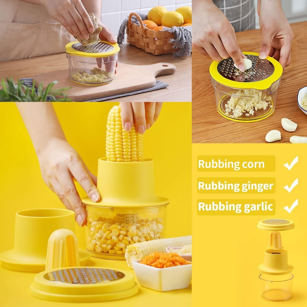 Corn Stripper, Corn Peeler, Quick Corn Kernel Cutter Tool, with Bowl