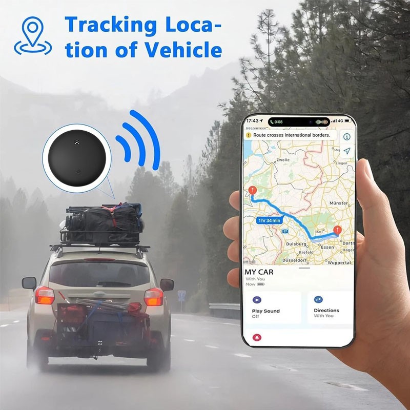 1PCS GPS Tracker For Vehicles ，Mini Hidden Car Tracker for Android / iPhone US